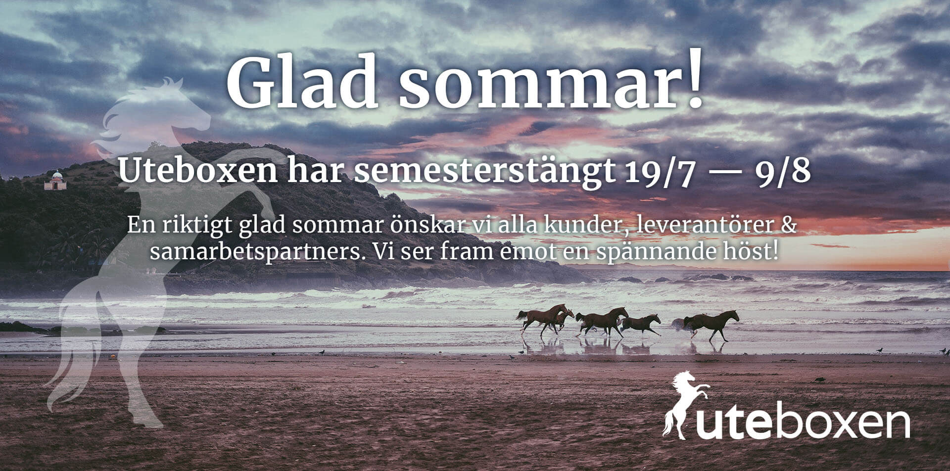 Glad sommar önskar Uteboxen Glad sommar önskar Uteboxen