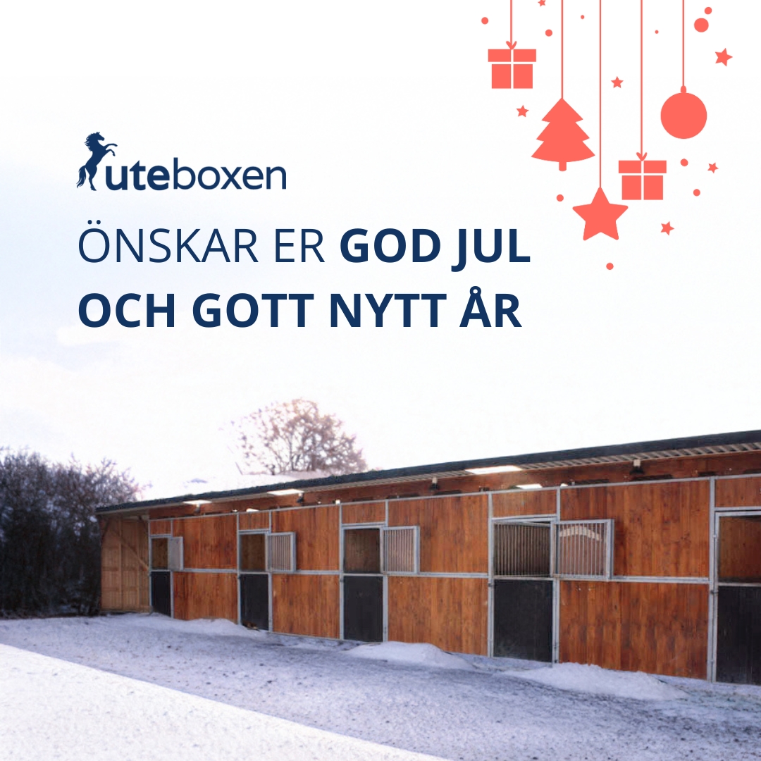 God Jul och Gott Nytt år 2025 önskar Uteboxen God Jul och Gott Nytt år 2025 önskar Uteboxen